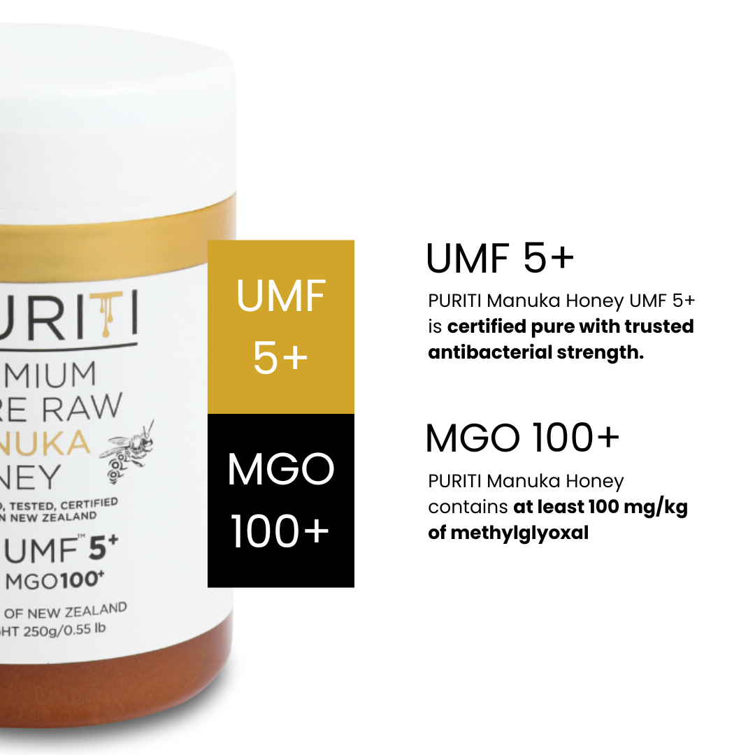 MANUKA HONEY UMF 5+ | MGO 100 - 250gm + 1 box Snap Packs