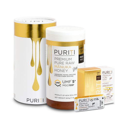 MANUKA HONEY UMF 5+ | MGO 100 - 500gm + 1 box Snap Packs
